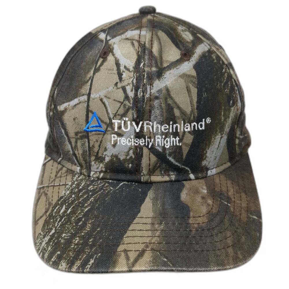 TÜV Rheinland Precisely Right Camo RealTree Baseball Cap Hat One Size Brown
